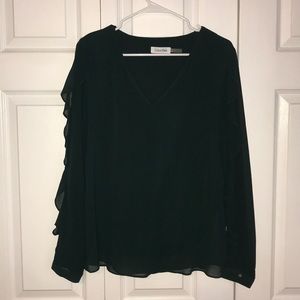 Fancy sleeve blouse